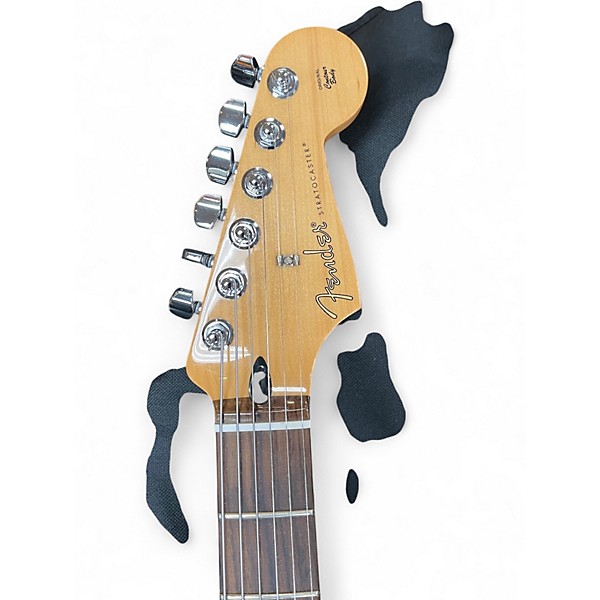 Used Fender Player II Stratocaster Candy Red Burst Solid Body Electric Guitar