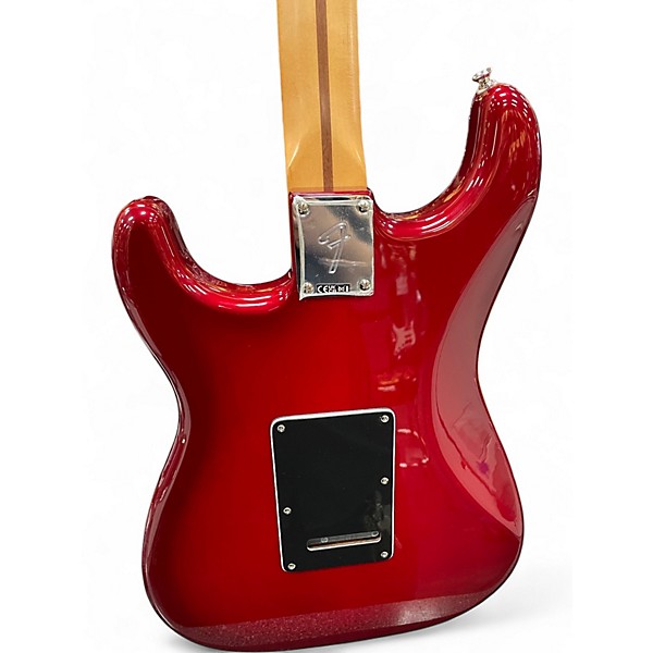 Used Fender Player II Stratocaster Candy Red Burst Solid Body Electric Guitar