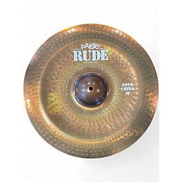 Used Paiste 18in Rude Novo China Cymbal