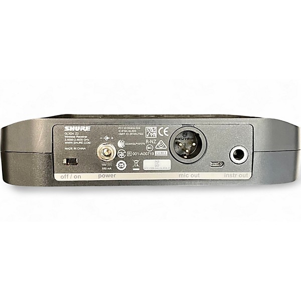 Used Shure glxd4 sm58 Handheld Wireless System