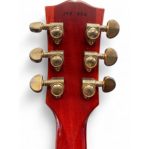 Used 2000s Gibson 1959 Reissue Jimmy Page Les Paul "Number One" VOS Heritage Cherry Sunburst Solid Body Electric Guitar