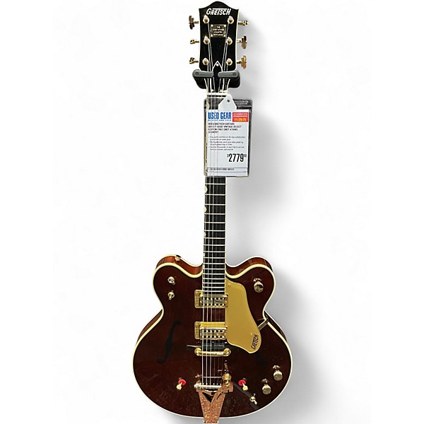 Used Gretsch Guitars G6122T-62GE Vintage Select Edition 1962 Chet Atkins Country Walnut Stain Hollow Body Electric Guitar