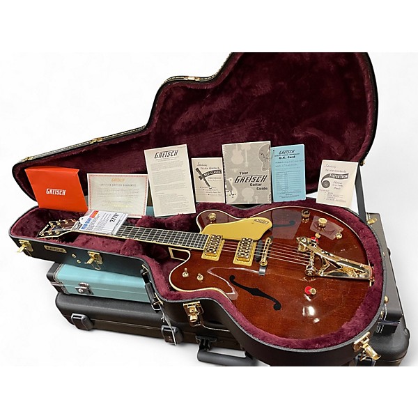 Used Gretsch Guitars G6122T-62GE Vintage Select Edition 1962 Chet Atkins Country Walnut Stain Hollow Body Electric Guitar