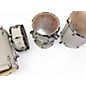 Used Pearl 5 Piece Export PURE WHITE Drum Kit