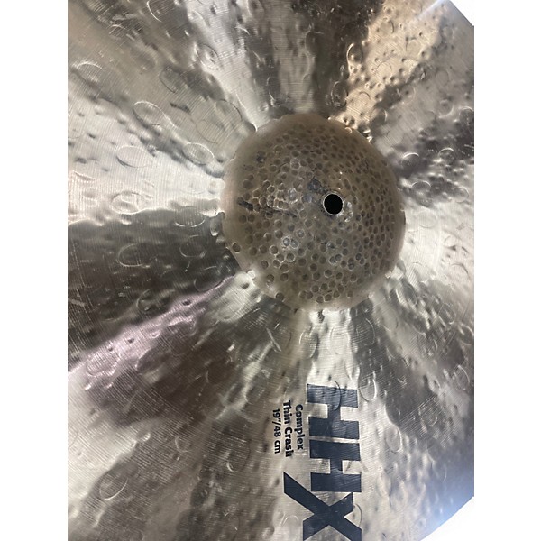 Used SABIAN 19in COMPLEX THIN CRASH  Cymbal