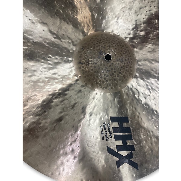 Used SABIAN 19in COMPLEX THIN CRASH  Cymbal