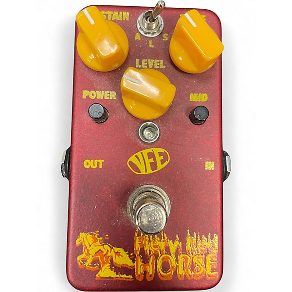 Used VFE Firey Red Horse Effect Pedal