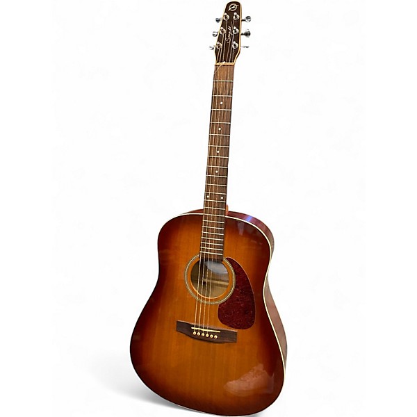 Used Seagull Coastline S6 BURST GT Acoustic Guitar