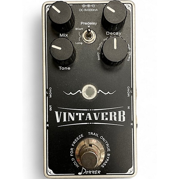 Used Donner Vintaverb Effect Pedal