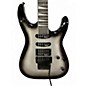 Used Jackson JS34Q Dinky SILVER BURST Solid Body Electric Guitar