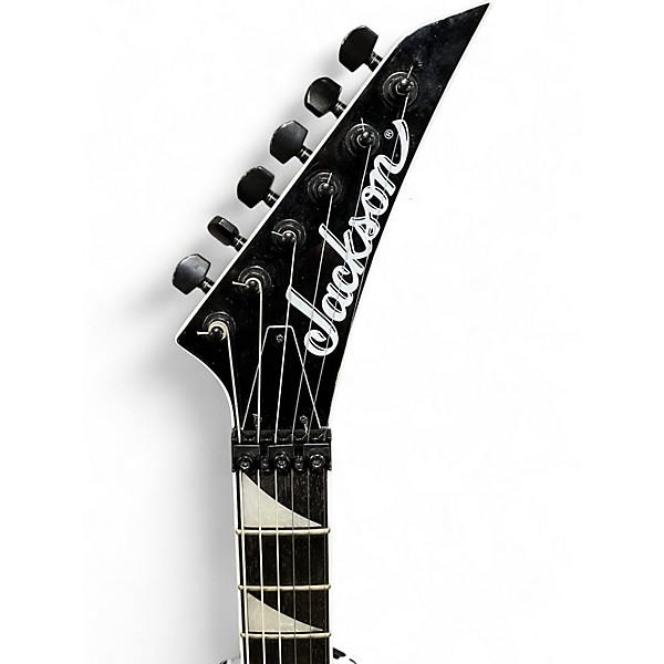 Used Jackson JS34Q Dinky SILVER BURST Solid Body Electric Guitar