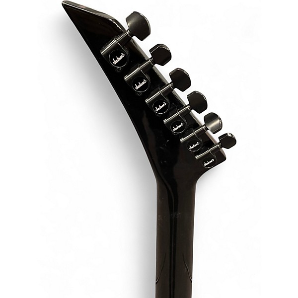 Used Jackson JS34Q Dinky SILVER BURST Solid Body Electric Guitar