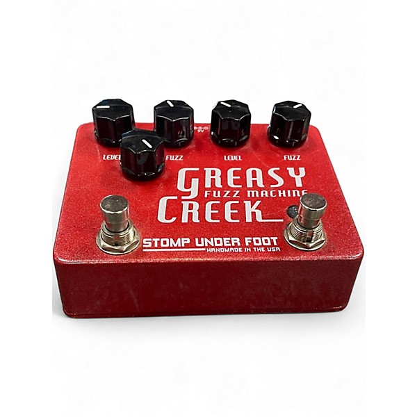 Used Stomp Under Foot GREASY CREEK Effect Pedal
