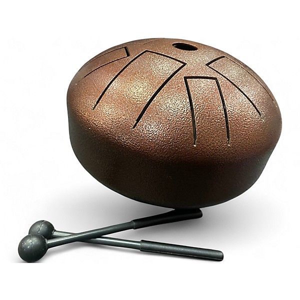 HAPI Drum Mini D Akebono Scale ブラウン Used Hapi Steel Tongue Drum Mini - D Akebono Scale Steel Drum