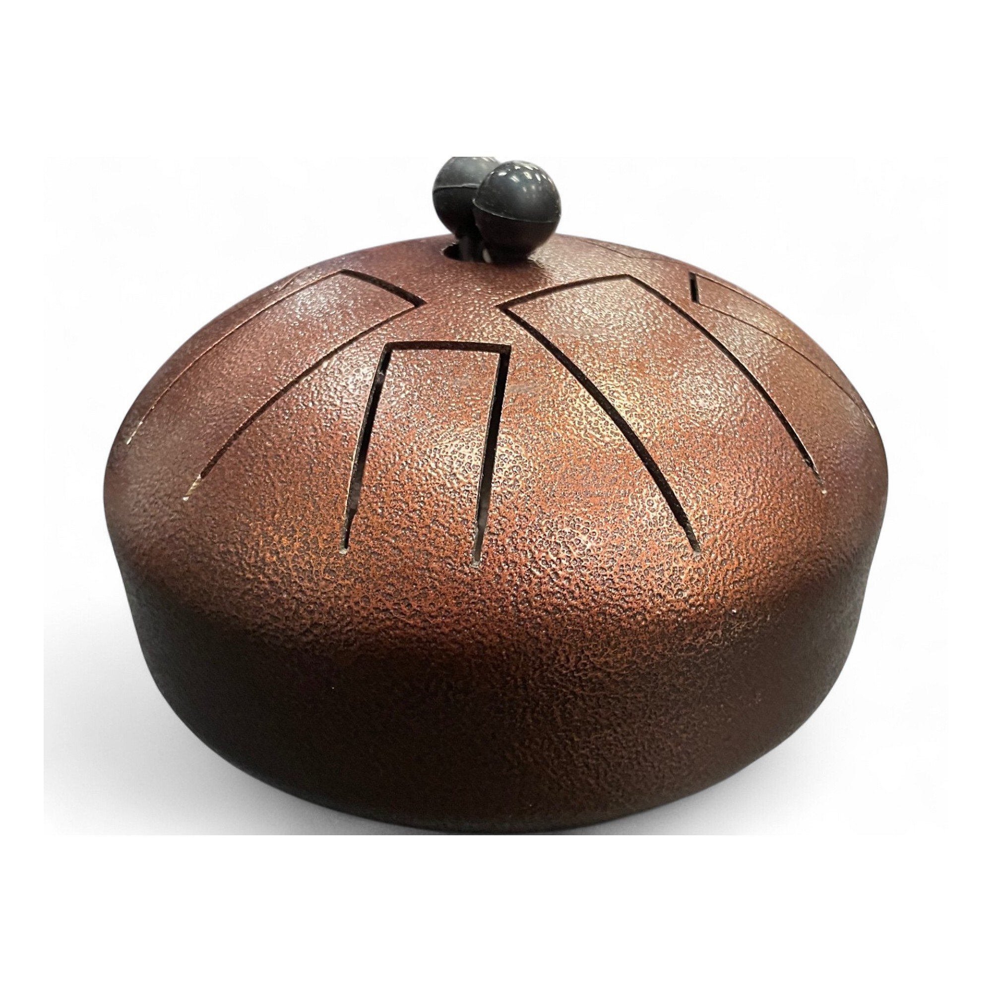 HAPI Drum Mini D Akebono Scale ブラウン Used Hapi Steel Tongue Drum Mini - D Akebono Scale Steel Drum