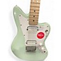 Used Squier MINI JAZZMASTER GREEN Solid Body Electric Guitar