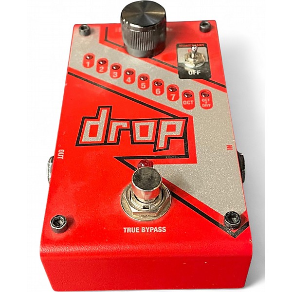 Used DigiTech The Drop Polyphonic Drop Tune Pitch-Shifter Effect Pedal