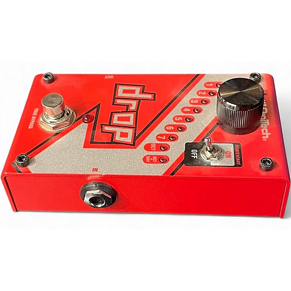 Used DigiTech The Drop Polyphonic Drop Tune Pitch-Shifter Effect Pedal