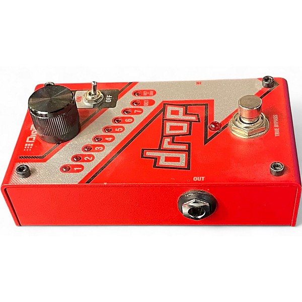 Used DigiTech The Drop Polyphonic Drop Tune Pitch-Shifter Effect Pedal