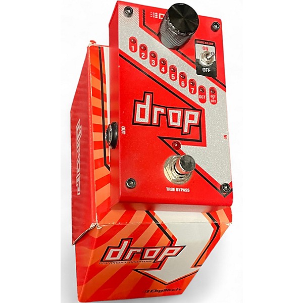 Used DigiTech The Drop Polyphonic Drop Tune Pitch-Shifter Effect Pedal