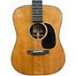Vintage 1970s Augustino AR38 Natural Acoustic Guitar