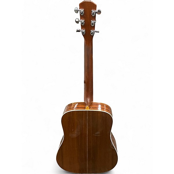 Vintage 1970s Augustino AR38 Natural Acoustic Guitar