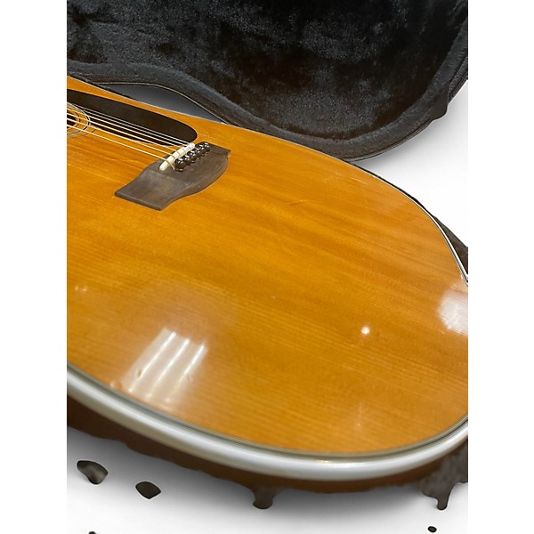 Vintage 1970s Augustino AR38 Natural Acoustic Guitar