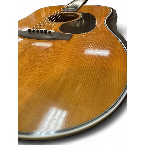 Vintage 1970s Augustino AR38 Natural Acoustic Guitar