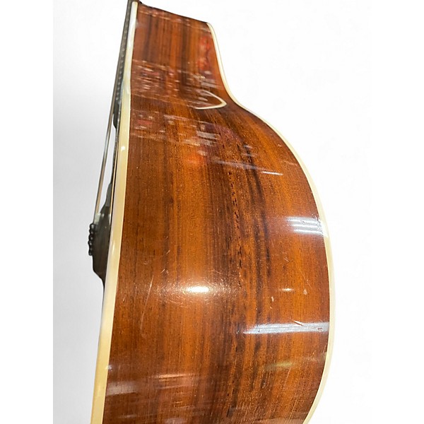 Vintage 1970s Augustino AR38 Natural Acoustic Guitar