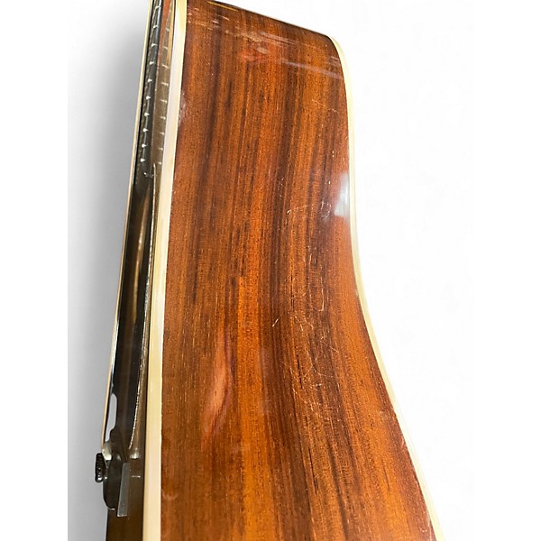 Vintage 1970s Augustino AR38 Natural Acoustic Guitar