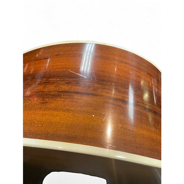 Vintage 1970s Augustino AR38 Natural Acoustic Guitar