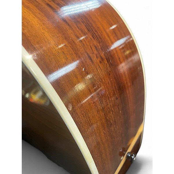 Vintage 1970s Augustino AR38 Natural Acoustic Guitar