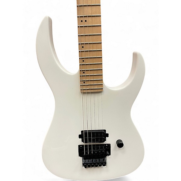 Used B.C. Rich Gunslinger Prophecy II White Solid Body Electric Guitar