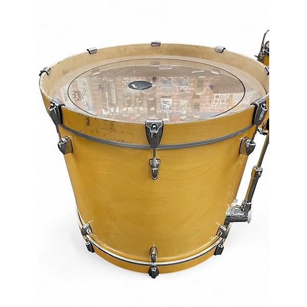 Used Yamaha  6 Piece Stage Custom Natural Drum Kit