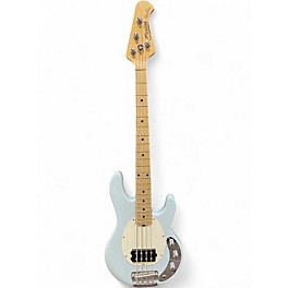 Used Sterling by Music Man stingray Blue Electric Bass Guitar