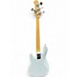 Used Sterling by Music Man stingray Blue Electric Bass Guitar