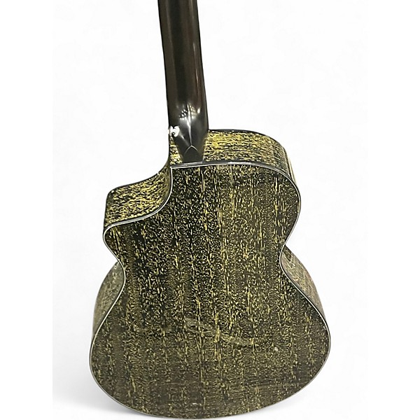 Used Breedlove RAINFOREST CE Green Acoustic Electric Guitar