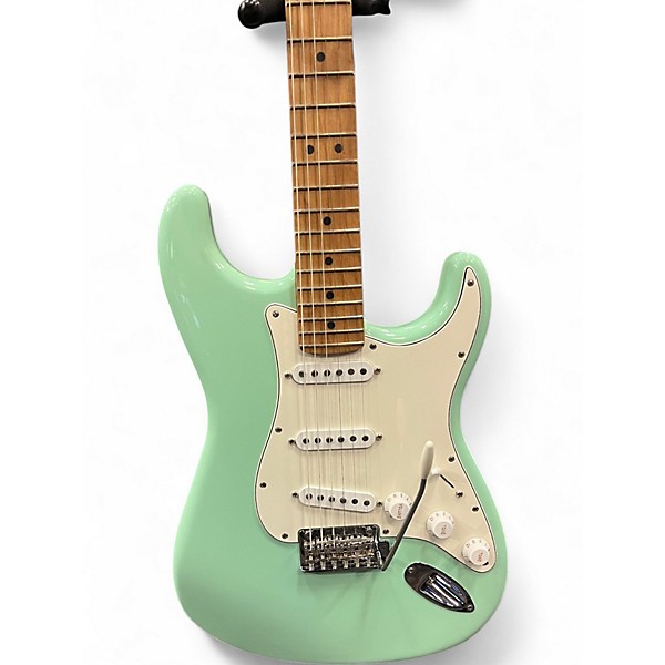 Used Fender PLAYER STRATOCASTER ROASTED NECK Blue Solid Body Electric Guitar