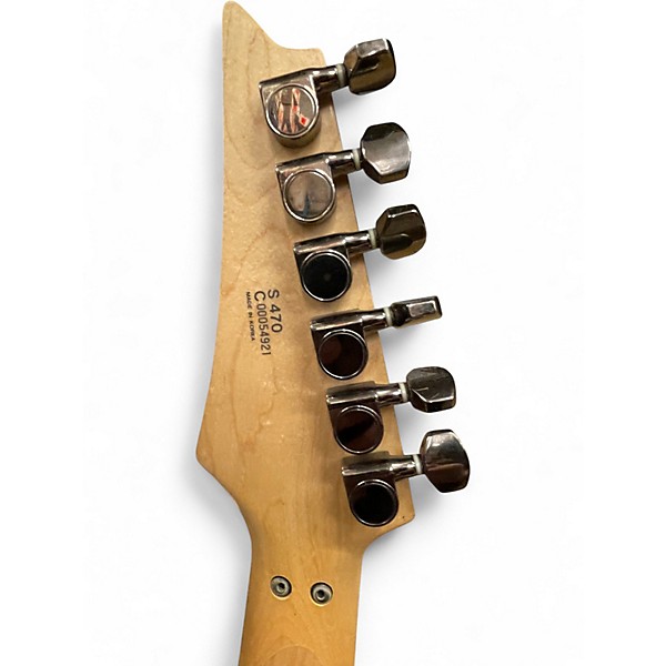 Used Ibanez  S470  Black Solid Body Electric Guitar