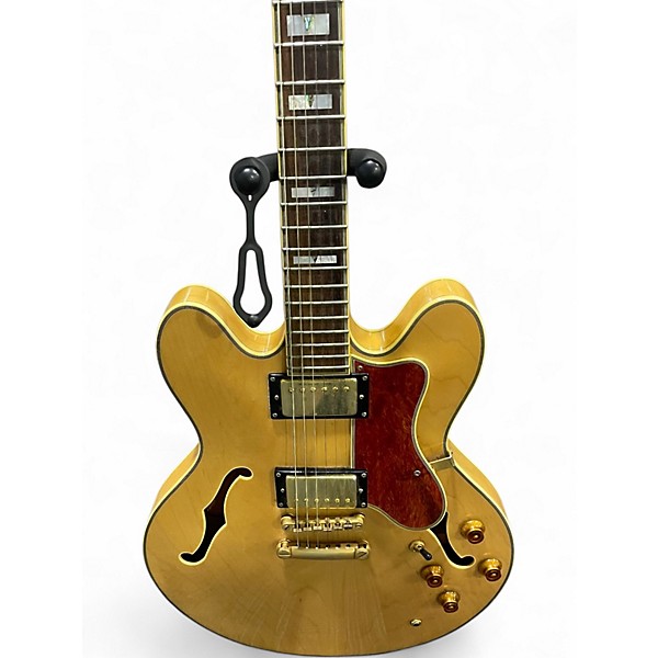 Used Epiphone Sheraton II Natural Hollow Body Electric Guitar