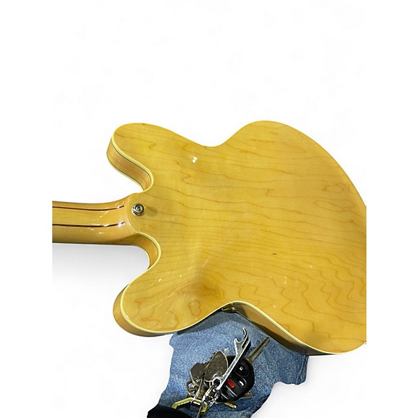 Used Epiphone Sheraton II Natural Hollow Body Electric Guitar