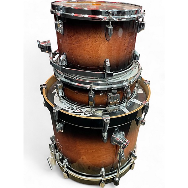 Used TAMA 4 Piece Superstar Mahogany Burst Drum Kit