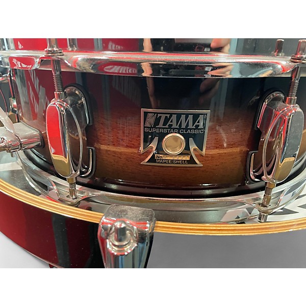 Used TAMA 4 Piece Superstar Mahogany Burst Drum Kit