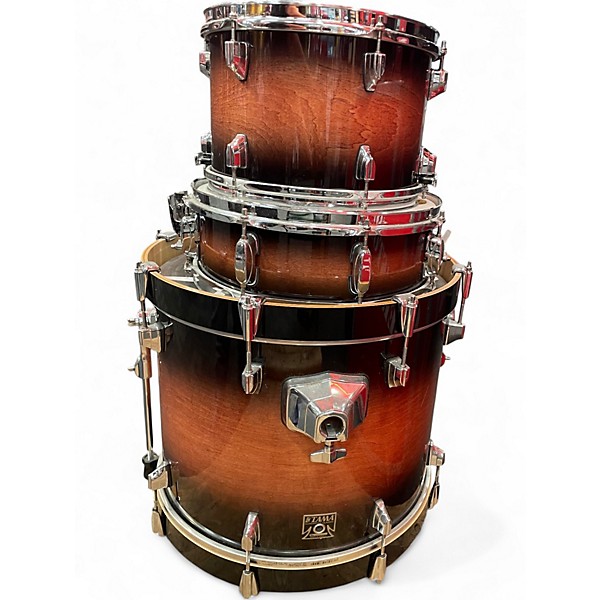 Used TAMA 4 Piece Superstar Mahogany Burst Drum Kit