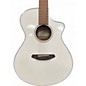 Used Breedlove Pursuit Concert Arctic White Acoustic Electric Guitar