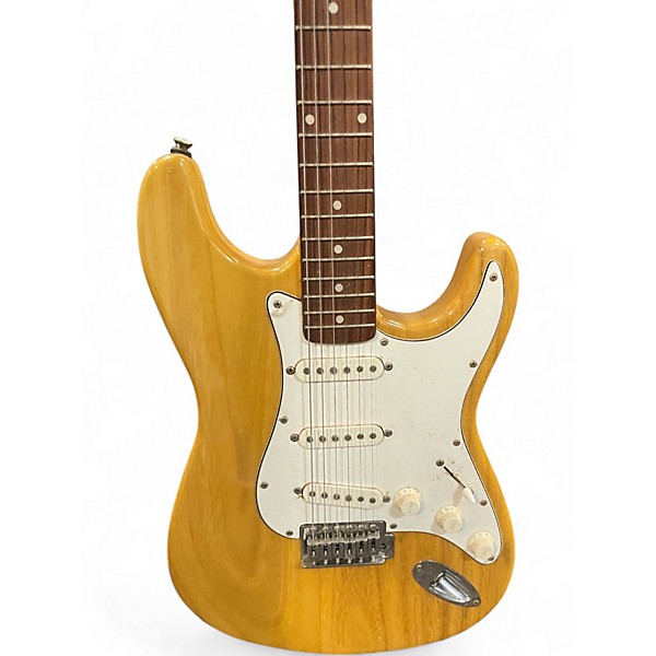 Used Jay Turser Double Cut Natural Solid Body Electric Guitar