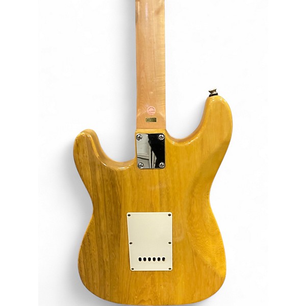 Used Jay Turser Double Cut Natural Solid Body Electric Guitar