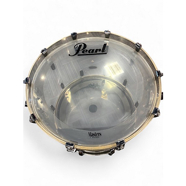 Used Pearl 5 Piece CRYSTAL BEAT Clear Drum Kit