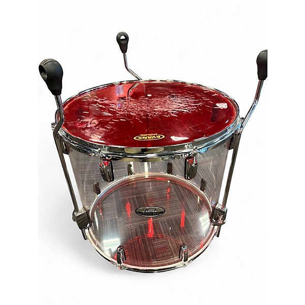 Used Pearl 5 Piece CRYSTAL BEAT Clear Drum Kit