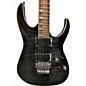 Used Ibanez RG4EXQM1 Trans Black Solid Body Electric Guitar